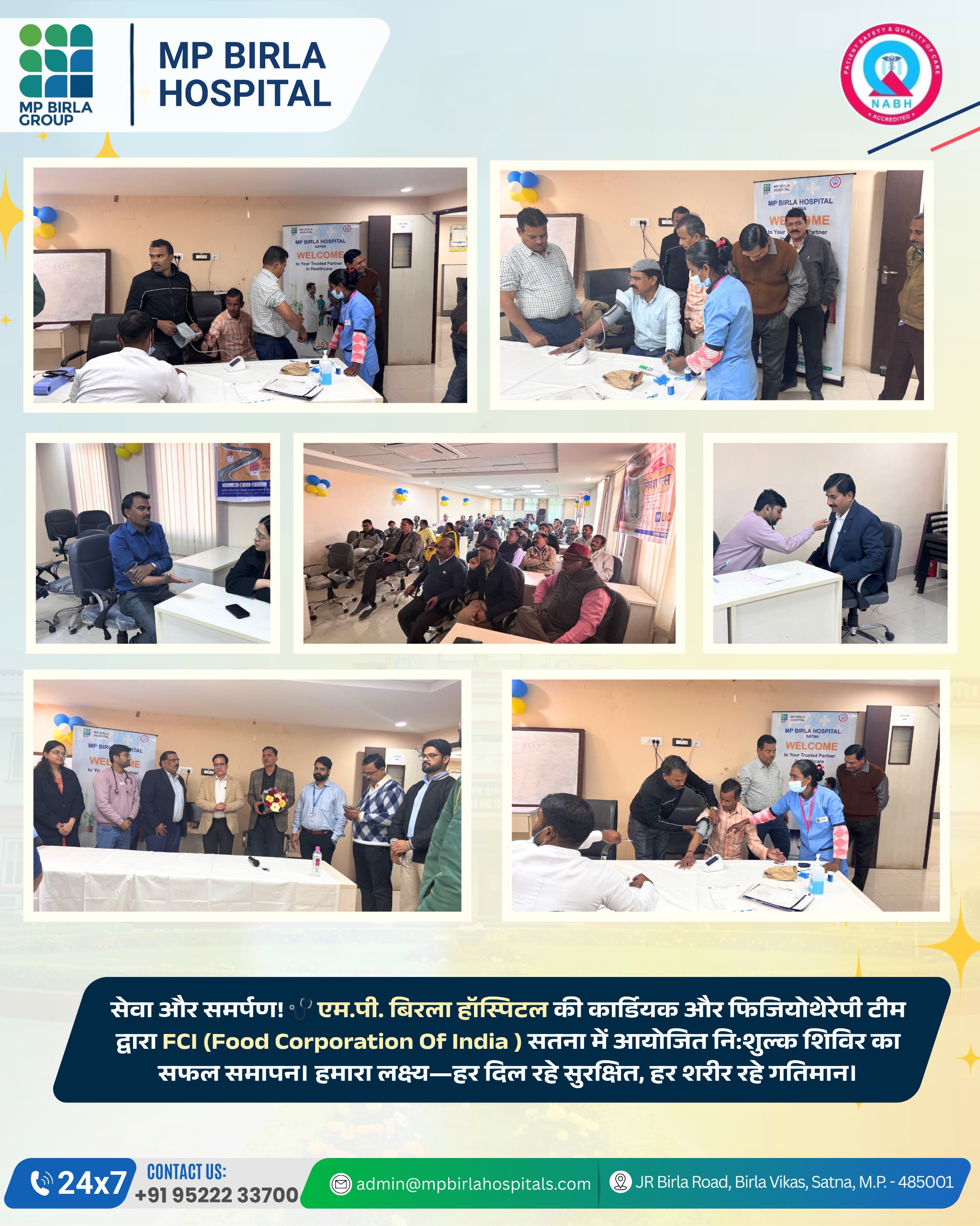 Free Checkup Camp FCI